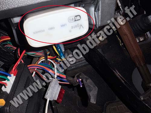 Changan CS35 - OBD connector