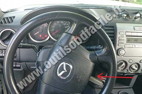 Mazda BT 50 Dashboard