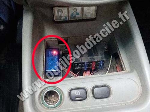 Vaz 2118 - OBD II port