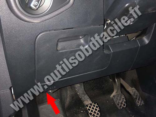 Volkswagen Touran - Pedals