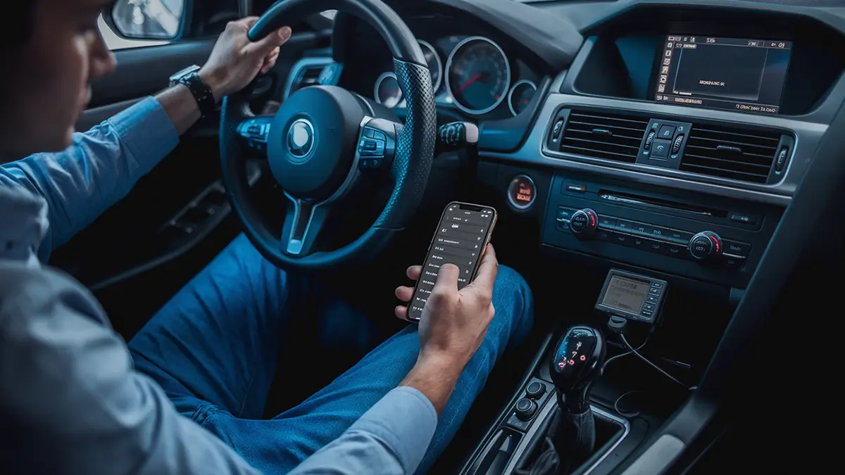 Bluetooth OBD2 device