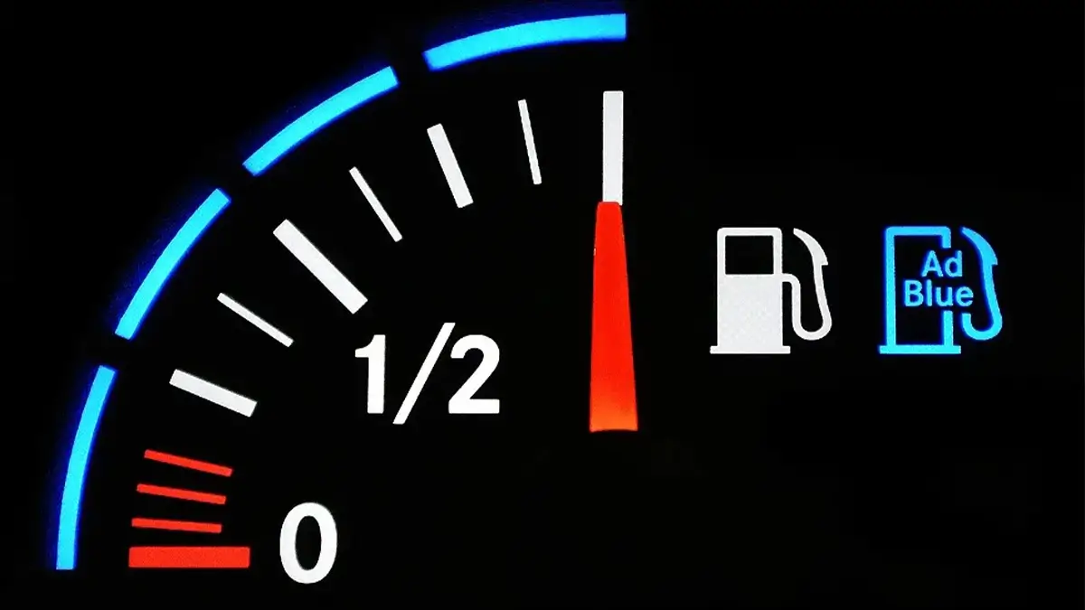 AdBlue warning light on dashboard
