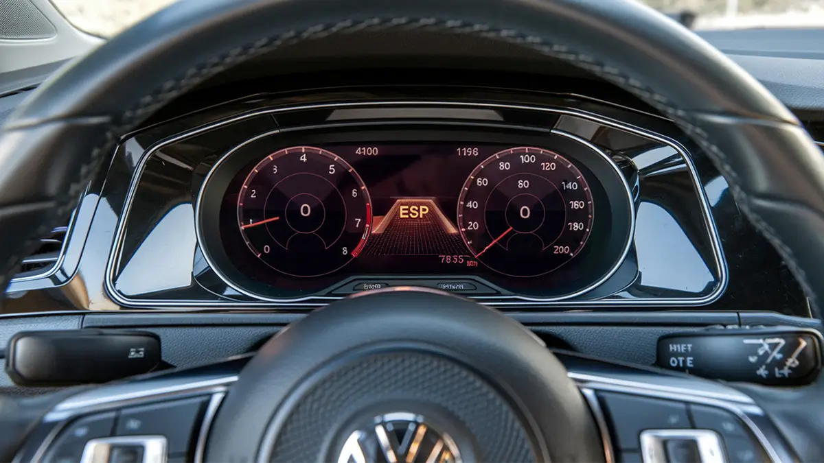 ESP warning light on dashboard