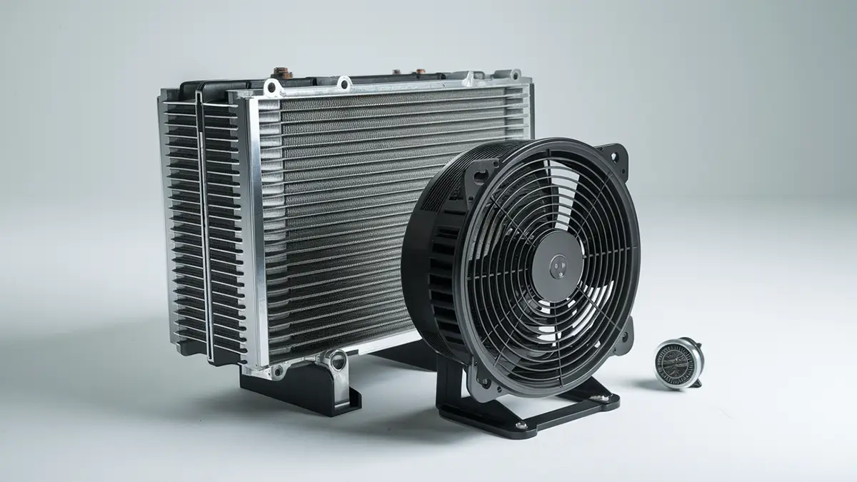 Engine cooling component