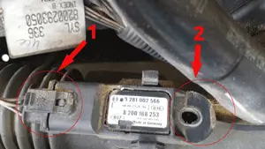 Scenic pressure sensor