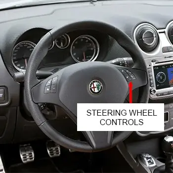 Alfa Romeo Mito steering wheel controls