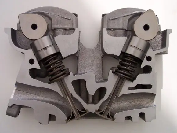 double overhead camshaft