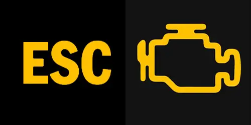 ESC and engine lights on Fiat