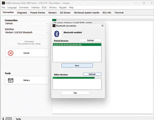 Registering the device