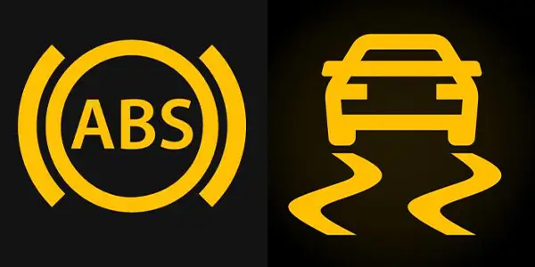 Spia ESC e spia ABS su Fiat