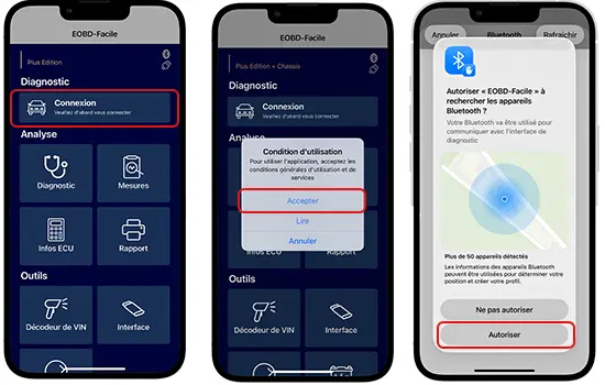 L’autorizzazione Bluetooth su iPhone