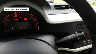 cruscotto della Twingo 2