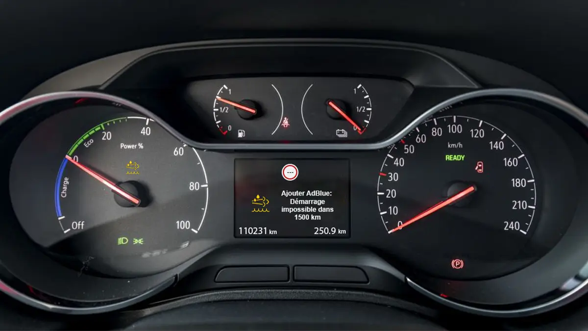 Spia AdBlue Opel