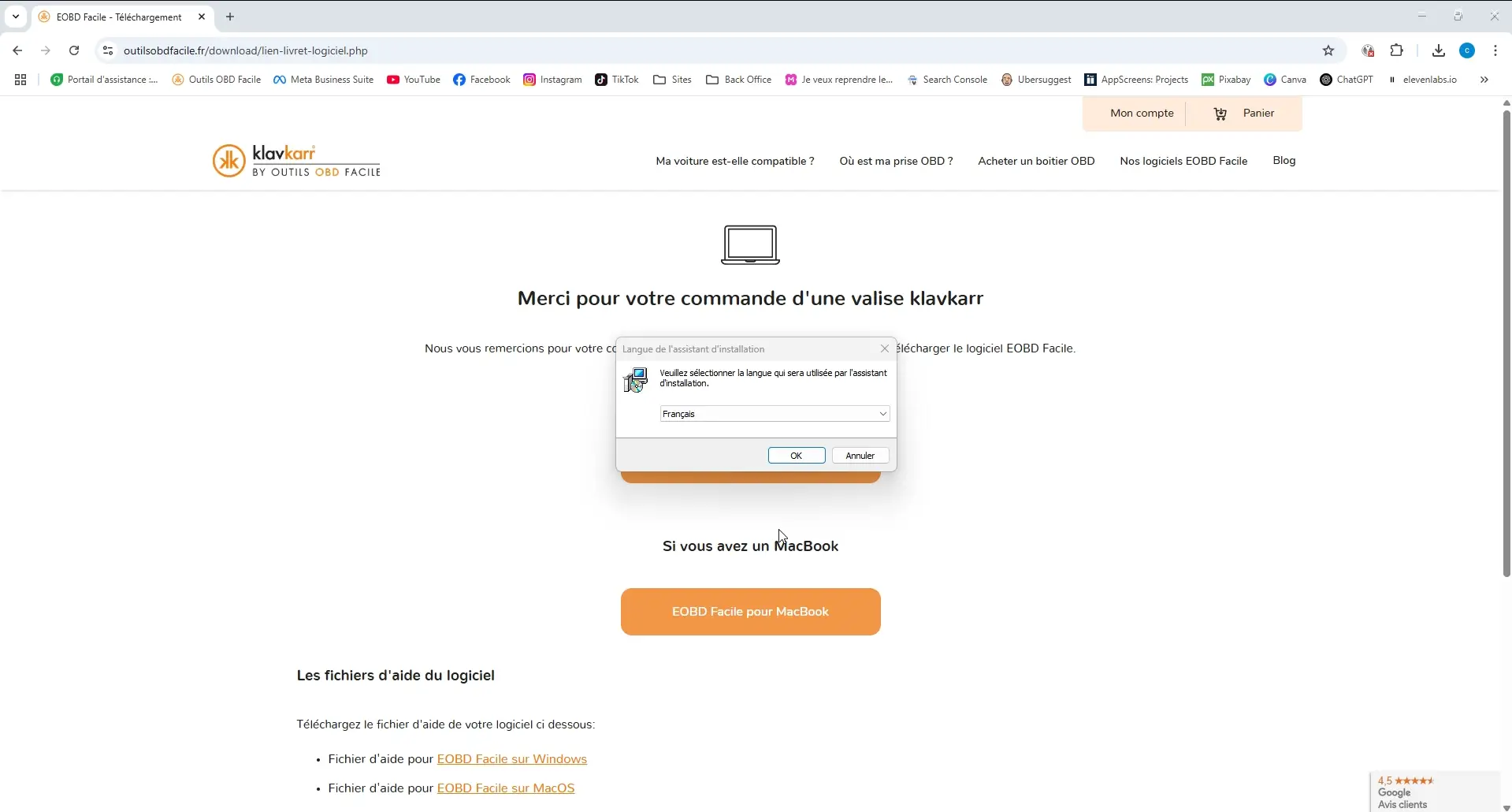 Installazione del software sul tuo PC