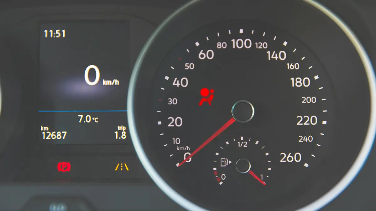 Spia dell’airbag accesa