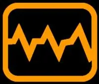 spia a zigzag arancione Renault Twingo o Clio