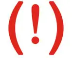 Handbrake warning light