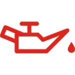 Engine oil warning light