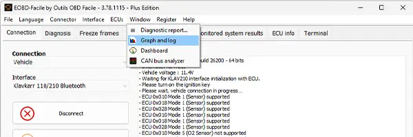 Report tab on desktop