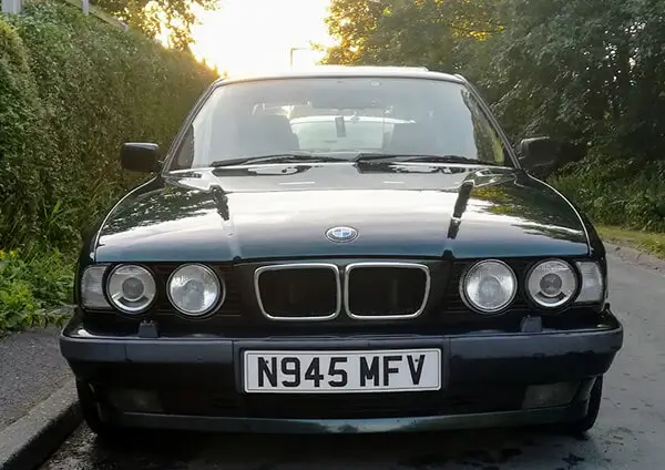 1995 BMW equipped with ESP