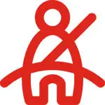 Seatbelt warning light