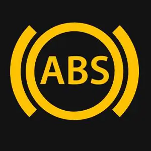 ABS warning light